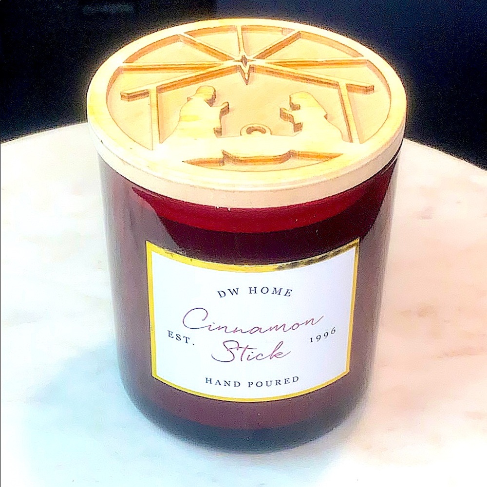 DW HOME CANDLE CINNAMON STICK RICHLY SCENTED CHRISTMAS NEW 8.6 oz 1 WICK